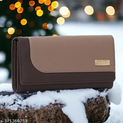 Hand Wallet for Women, Stylish Clutch Foux Leather Purse with Card Slots, Phone Pocket for College and Office