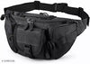 Outdoor Unisex Tactical Military Waist Pack Chest Bag 3 Pocket Holder Black | 37 x 18 x 11 cm | Black aas3