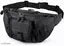 Outdoor Unisex Tactical Military Waist Pack Chest Bag 3 Pocket Holder Black | 37 x 18 x 11 cm | Black aas3
