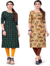 Plain & Simple Solid Multicolor Women's Kurta