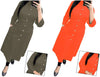 Contemporary Grey & Orange Solid Women's Kurta