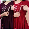 Elegant Maroon Printed Women's Kurta