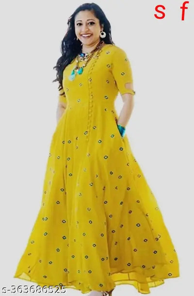 Women Embroidered Rayon Anarkali Kurta