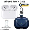 Airpod Pro White, True Wireless Bluetooth Headphone and Earphone, Airpod Pro True Wireless Bluetooth Earphones with long Hours of Playtime, with Blue Case, Compatible for all Smartphones