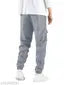 Style Sizzle Men's cargo pants,Men's jogger pants,Men's cargo pants with side pockets and elastic cuffs