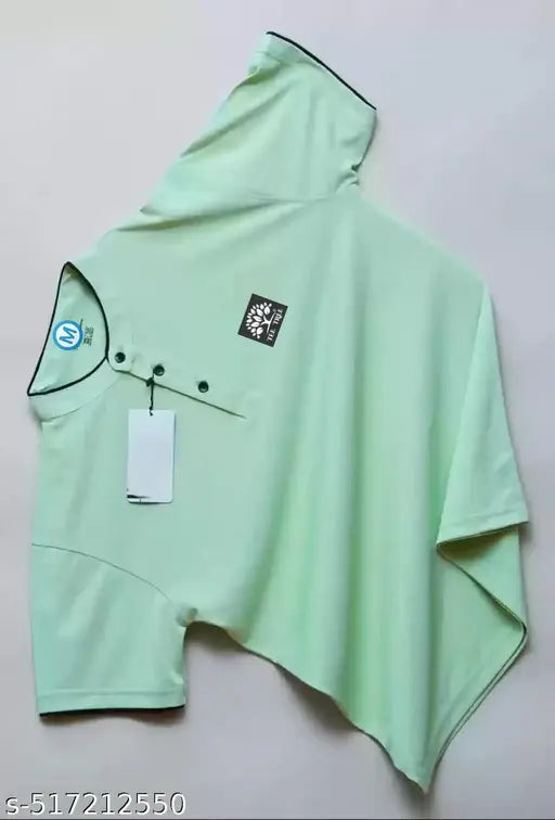 Mens polo neck straight fit stripped short sleeves casual T-shirts