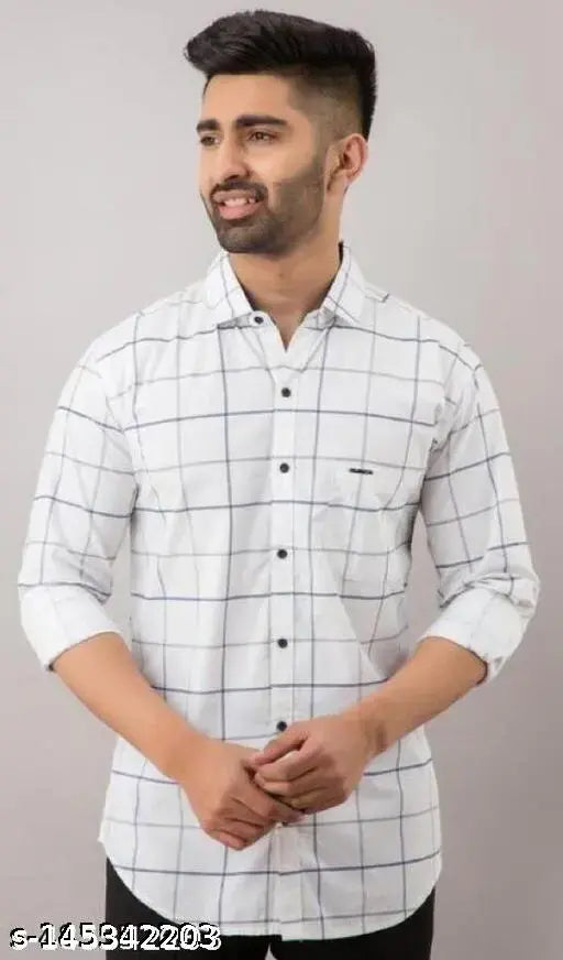 BLAZSTAR COTTON CHECK SHIRT
