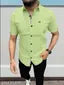 Men Casual Shirte Short Sleeves