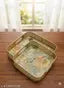 Handcrafted metal Trays ||set of 2 || Serving trays, dining trays || exclusive collection