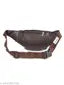 K London Leather Brown Men & Women Waist Bag Fanny Bag Travel Pouch Passport Holder (268_brown)