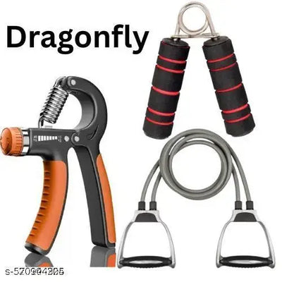 COMBO Hand grip with double toning and V-shape grip for men and women workout