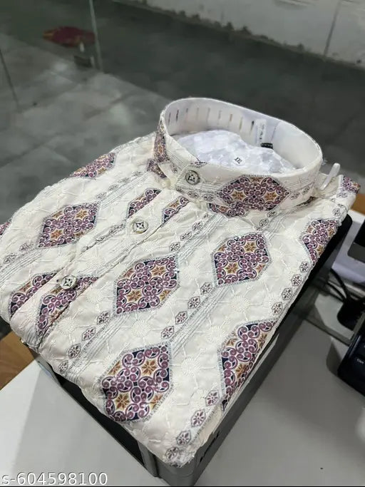 NAVRATRI SPECIAL Party & Festival Sequins Work Embroidered kurta For Men [Multicolor - 4]