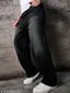 MENS WHISKER BLACK JEANS// BAGGY MENS JEANS